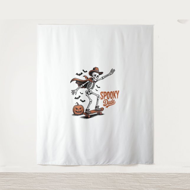 Tapete De Parede Spooky Dude Spooky (Frente)