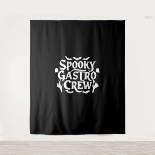 Tapete De Parede Spooky Gastro Crew Gastro Enfermeiro Halloween Clá