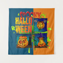 Tapete De Parede Spooky Halloween