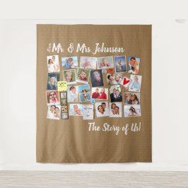 Tapete De Parede Sr. & Sra. Casamento 🤵👰 História Nossa Colagem d