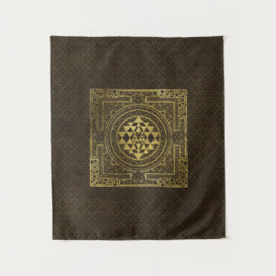 Tapete De Parede Sri Dourado Yantra/Sri Chakra