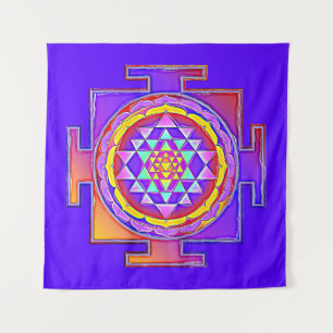 Tapete De Parede Sri Yantra - Símbolo hinduísmo Design 1