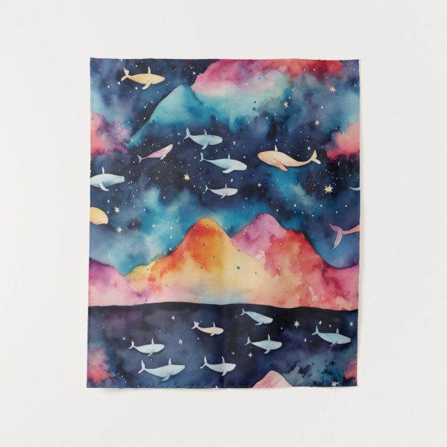 Tapete De Parede Starry Seascape (Frente)