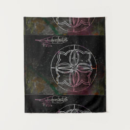 Tapete De Parede Stellar Drapery: Roda do Universo do Tempo