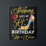 Tapete De Parede Stepping Into My 50th Birthday Like A Queen<br><div class="desc">Stepping Into My 50th Birthday Like A Queen</div>