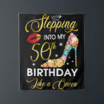 Tapete De Parede Stepping Into My 50th Birthday Like A Queen<br><div class="desc">Stepping Into My 50th Birthday Like A Queen</div>