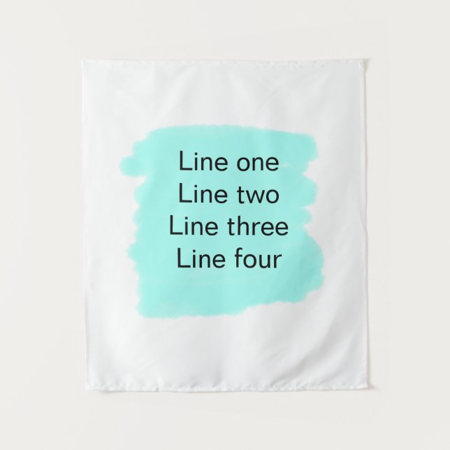 Tapete De Parede Sua mensagem aqui adiciona o nome do texto monogra (Frente)