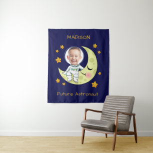 Tapete De Parede SUAS tapeçarias personalizadas de Astronautas FOT
