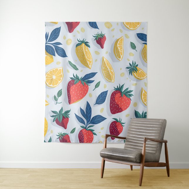 Tapete De Parede Summer Delight Fruit Wallpaper (In Situ)
