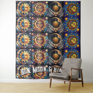 Tapete De Parede Sun, Moon & Star Co.