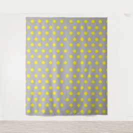Tapete De Parede Sunny Splatter Polka Dot Pattern