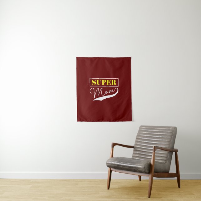 Tapete De Parede Super Mãe (In Situ)