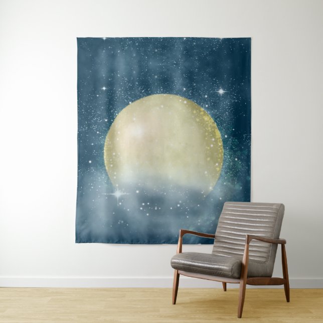 Tapete De Parede Super Moon - Tapestry (In Situ)