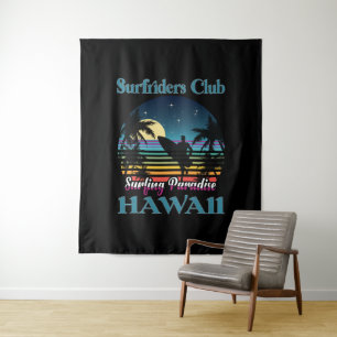 Tapete De Parede Surf Riders Club, Surfing Paradise, Havaí