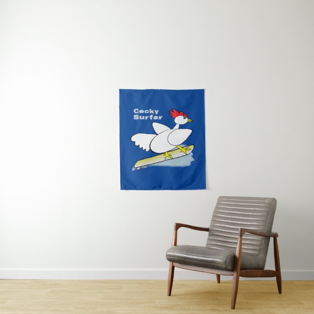 Tapete De Parede Surfista Cocky (In Situ)