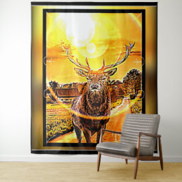 Tapete De Parede Surpreendente veado 02-02