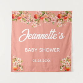 Tapete De Parede Sweet Peach Orchard Backdrop Tapestry