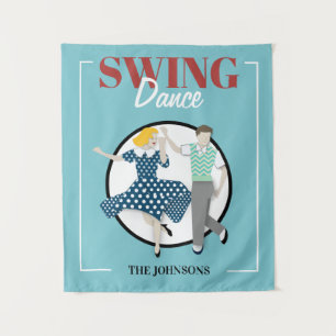 Tapete De Parede Swing Dance