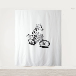 Tapete De Parede T-Shirt Clássico de Bicicleta de Vaca