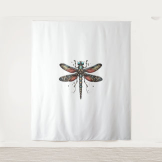 Tapete De Parede T-Shirt Fantástico Dragonfly Steampunk