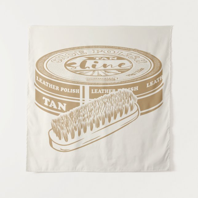 Tapete De Parede Tan shopollish tin pop art (Frente)