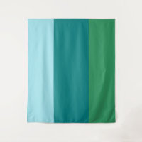 Tanager Turquesa, Azul Teal e Verde Kelly Horiz