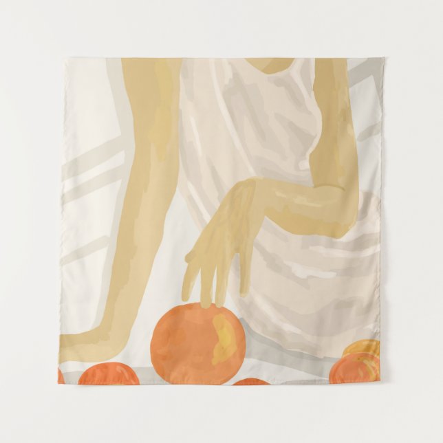 Tapete De Parede Tangerine Grace (Frente)