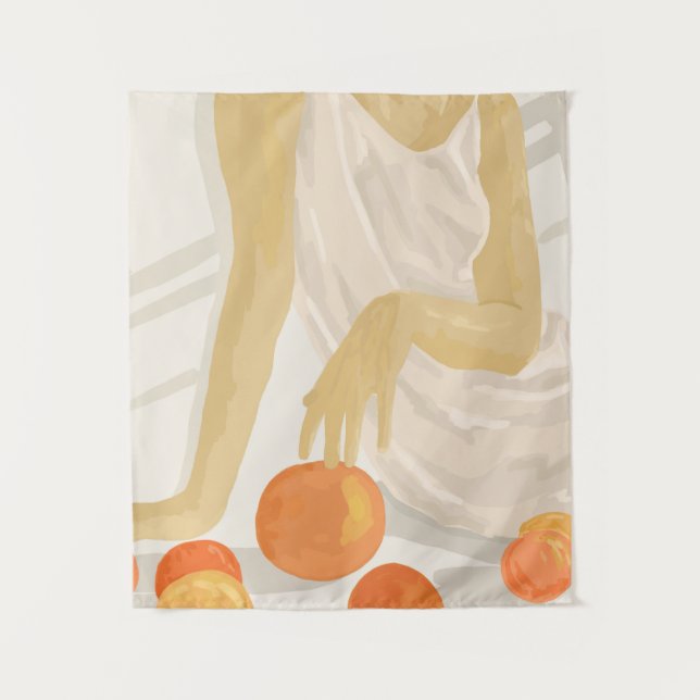 Tapete De Parede Tangerine Grace (Frente)