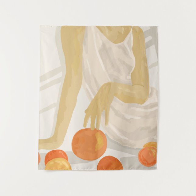 Tapete De Parede Tangerine Grace (Frente)