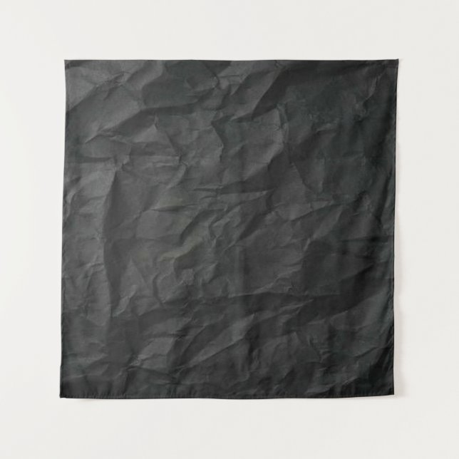 Tapete De Parede Tapeçaria/Fundo Texturizado Preto (Frente)