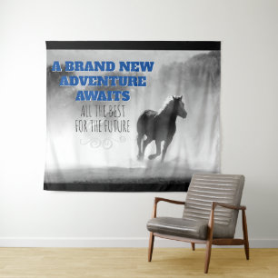 TAPETE DE PAREDE TAPESTRA PERSONALIZADA DO COLEGA DE TRABALHO