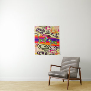 Tapete De Parede Tapestries Floral