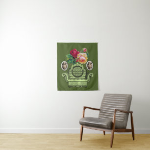 Tapete De Parede Tapestries Floral