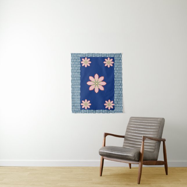 Tapete De Parede Tapestries Floral (In Situ)