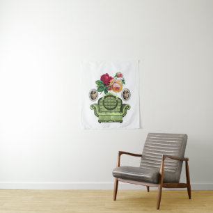 Tapete De Parede Tapestries Floral