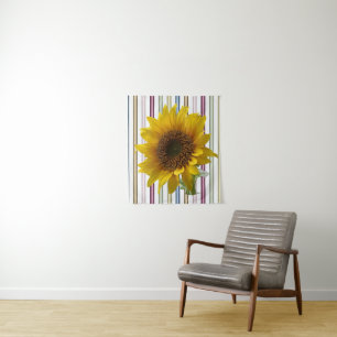 Tapete De Parede Tapestries Girassol