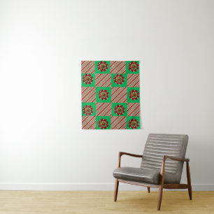 Tapete De Parede Tapestries Natal