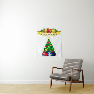 Tapete De Parede Tapestries Natal