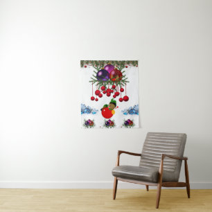 Tapete De Parede Tapestries Natal