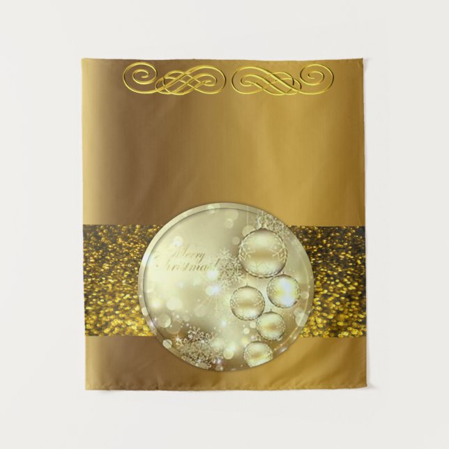 Tapete De Parede Tapestries Natal (Frente)