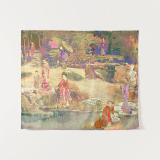Tapete De Parede Tapiz Japanese Garden II / Washed Edition