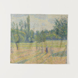 Tapete De Parede "Tarde Adiantada em nosso Prado" - Camille Pissarr