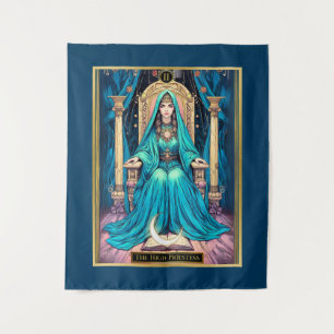 Tapete De Parede Tarot Art Nouveau, a Sumo Sacerdotisa