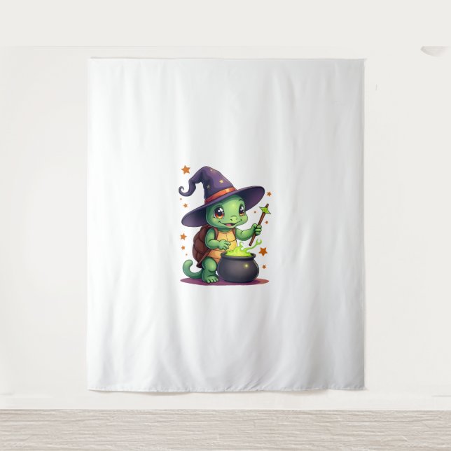 Tapete De Parede Tartaruga Hocus Shellcus (Frente)