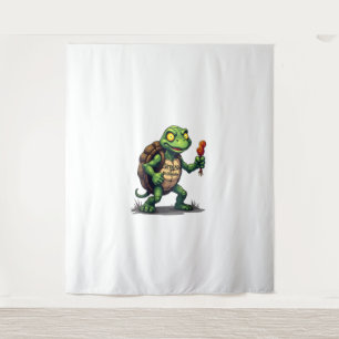 Tapete De Parede Tartaruga Zumbi