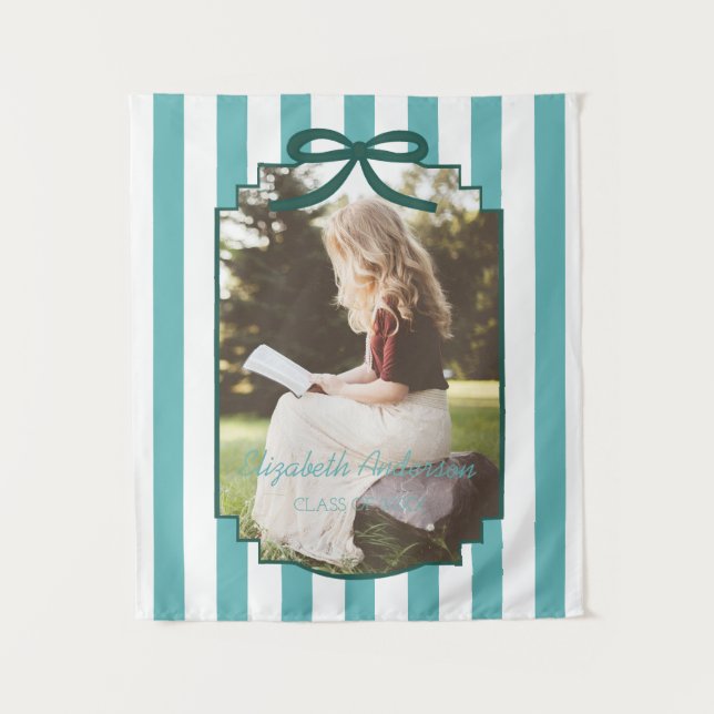 Tapete De Parede Teal Green Graduation (Frente)