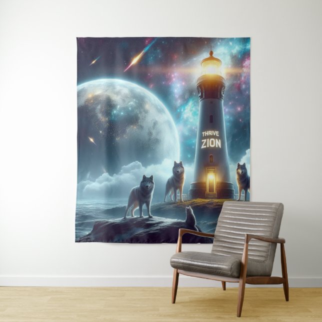 Tapete De Parede Team Thrive Zion Wall (In Situ)