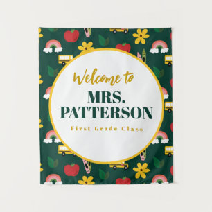 Tapete De Parede Teatro de sala de aula de professores de memória e