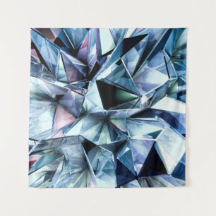 Tapete De Parede Tech tech triangle crystal background.
