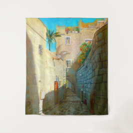 Tapete De Parede Tel-Aviv Jaffo Cidade Antiga Israel Viagem Pintura